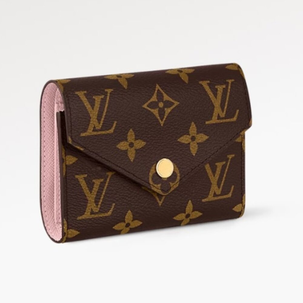 NEW Louis Vuitton Victorine Wallet in Rose Ballerine Pink - Picture 3 of 11